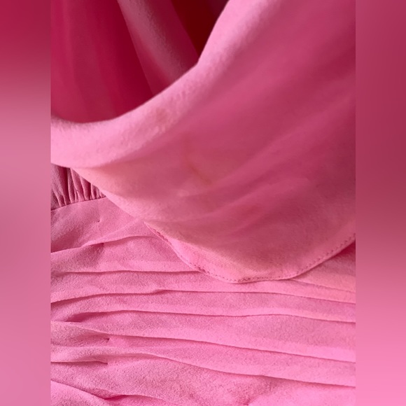 Vintage Barbiecore Kevan Hall Pink Dress - Picture 9 of 14